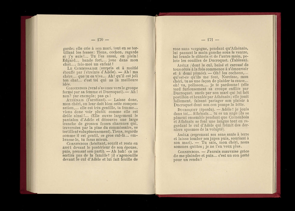 Miniature : Alphonse Momas | La Femme endormie (1899). Roman pornographique très rare