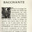 Miniature : Maurice de Guérin. Georges Baudin. La Bacchante (1921). 1/200 ex. Hollande