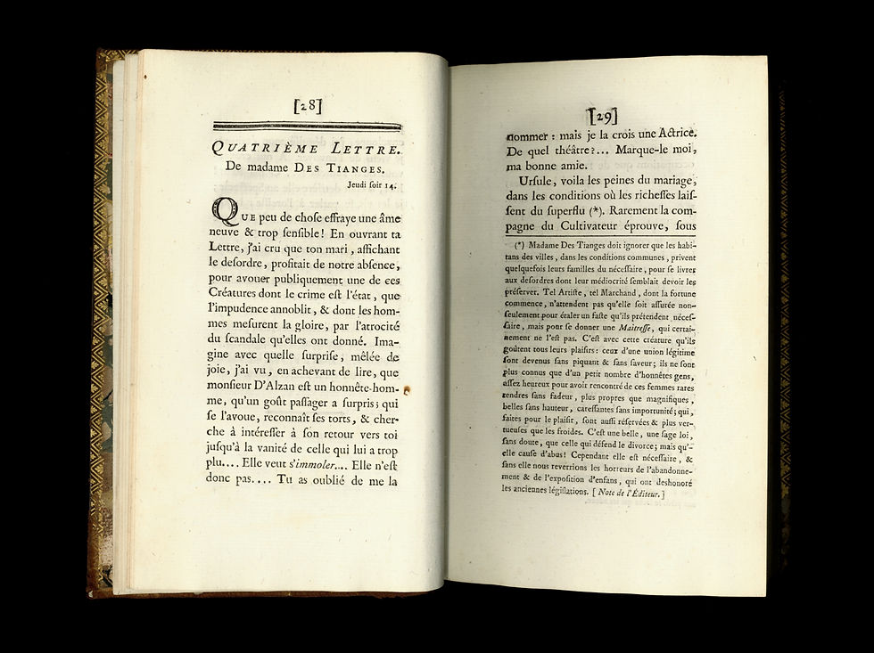 Miniature : Rétif de la Bretonne [Restif de la Bretone]. La Mimographe. Réforme du théâtre.