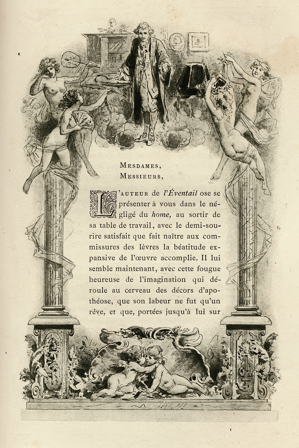 Miniature : 1882 | L'éventail par Octave Uzanne | Exemplaire Jean Richepin (dédicacé)