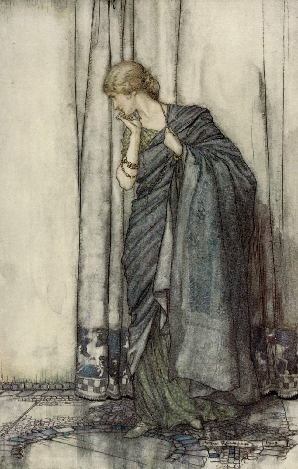 Miniature : William Shakespeare | Arthur Rackham | Le songe d'une nuit d'été (1909) 1/30 ex.