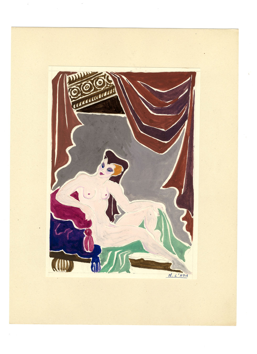 Miniature : 1949 | Joachim du Bellay | La vieille courtisane de Rome | Avec 24 bois peints