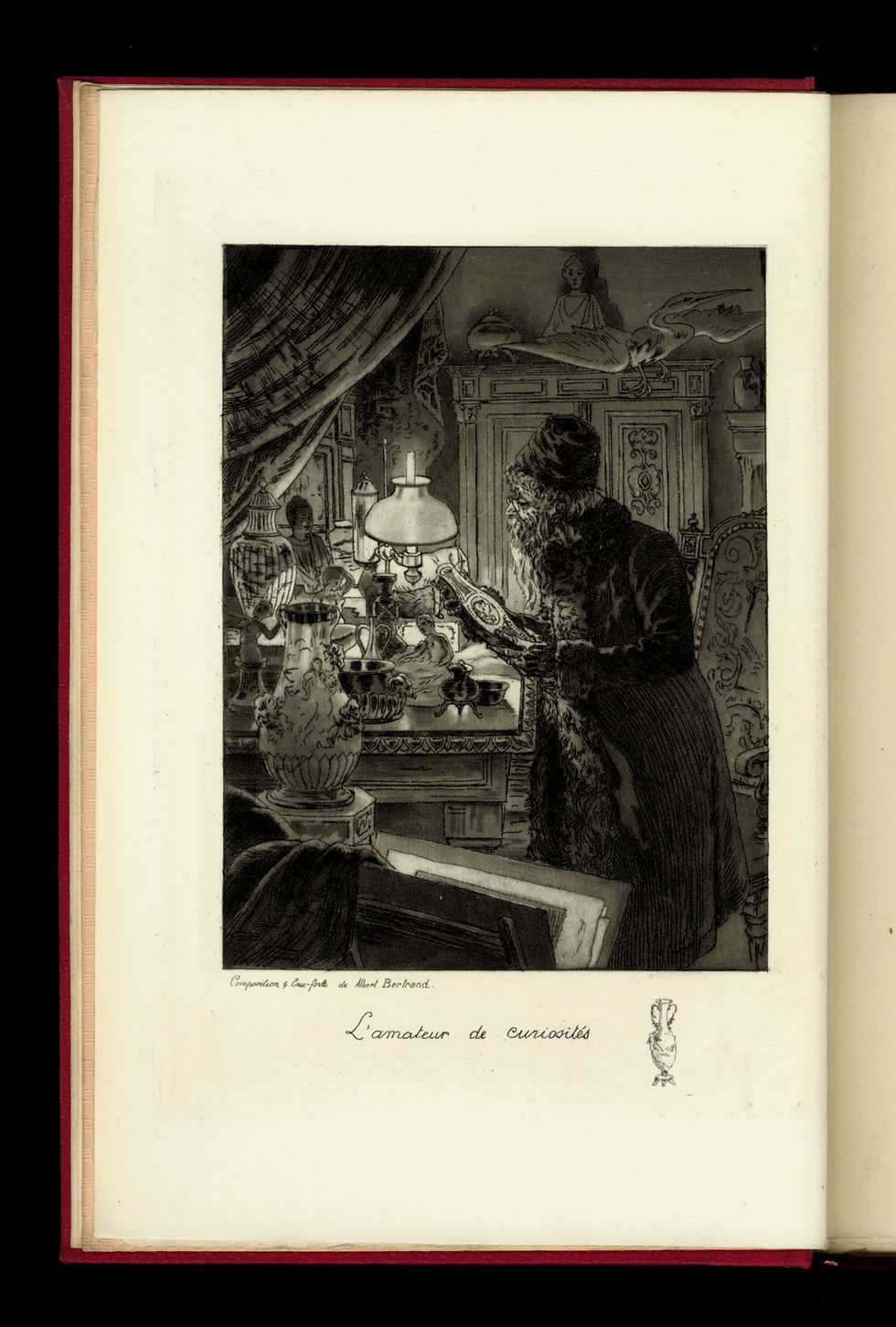 Miniature : Octave Uzanne. Académie des Beaux-Livres. Annales littéraires (1890-1894)