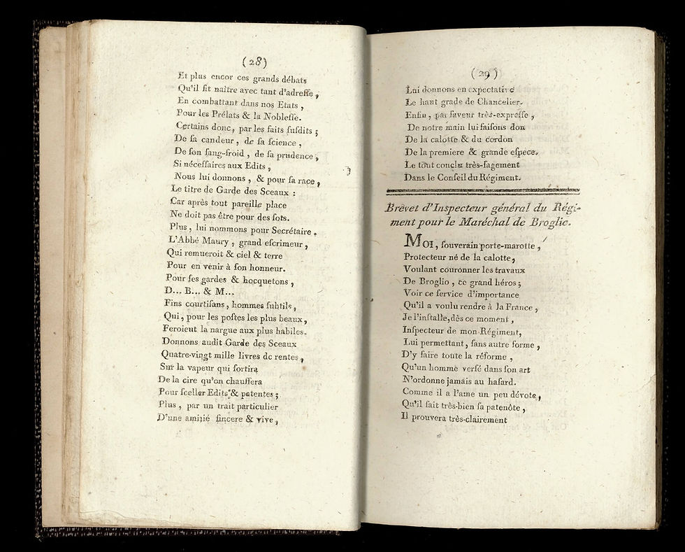 Miniature : Révolution Française | 1790 | Bon jour, Bon an, Vive la liberté ! Rare recueil