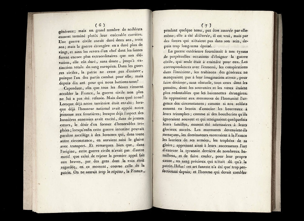 Miniature : E. M. Masse | Les Jacobins et Buonaparte (1815) | Edition originale