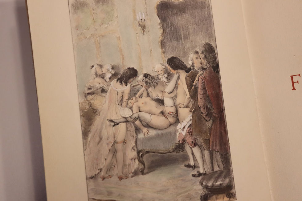 Miniature : 1940 | Mémoires de Fanny Hill 10 gravures P.-E. Bécat | Joli curiosa illustré