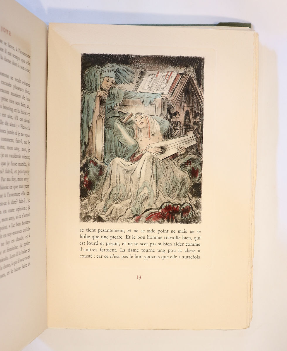 Miniature : 1947 | Jean Traynier | Quinze Joies de Mariage | Exemplaire de tête avec dessin