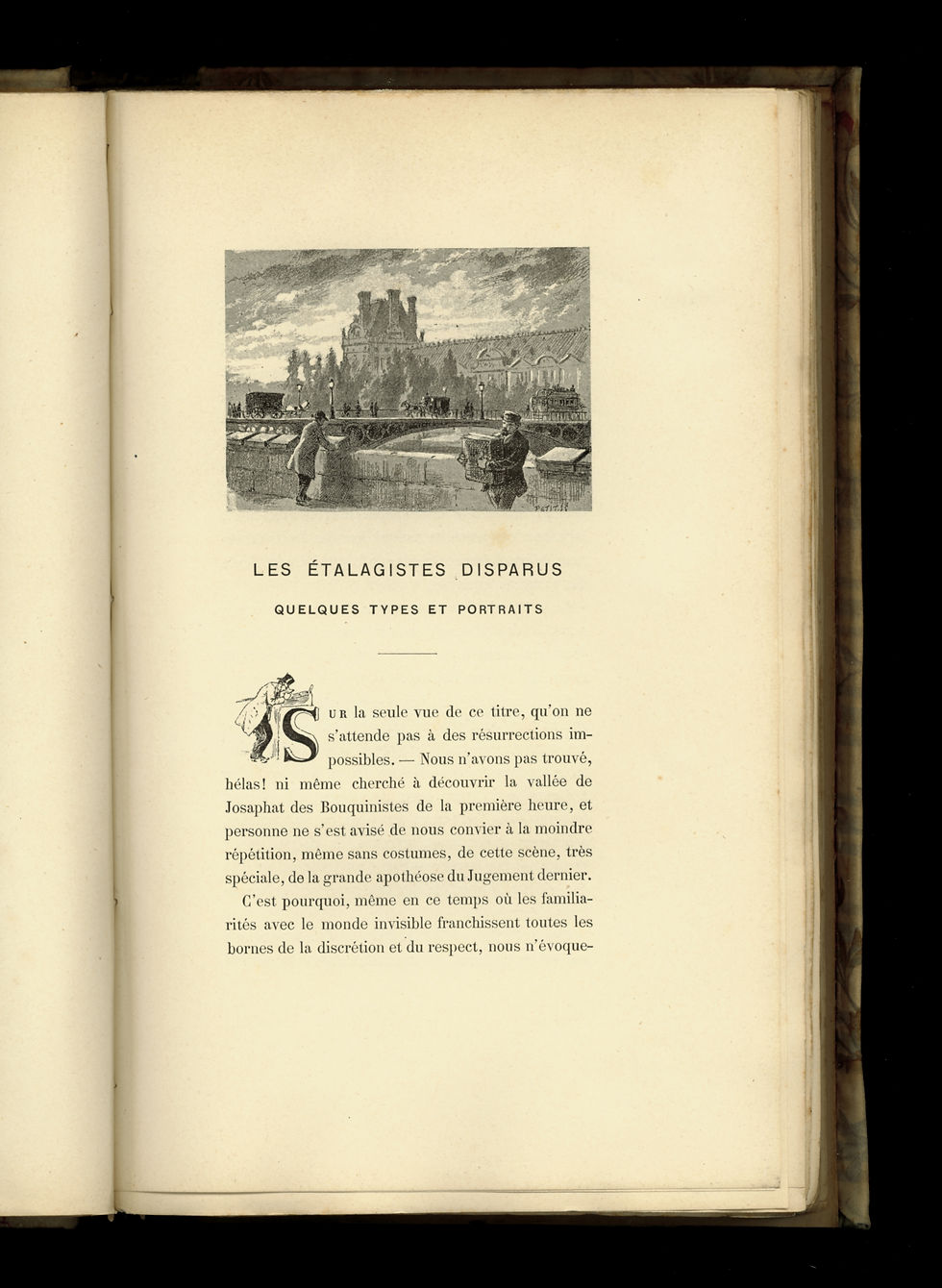 Miniature : Octave Uzanne. Bouquinistes et Bouquineurs Physiologie des quais de Paris (1893)