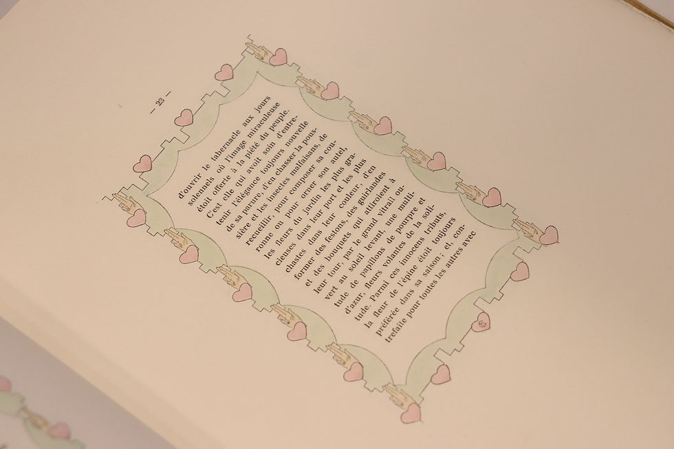 Miniature : Charles Nodier. Henri Caruchet. La Légende de Sœur Béatrix (1903). 1/10 ex.