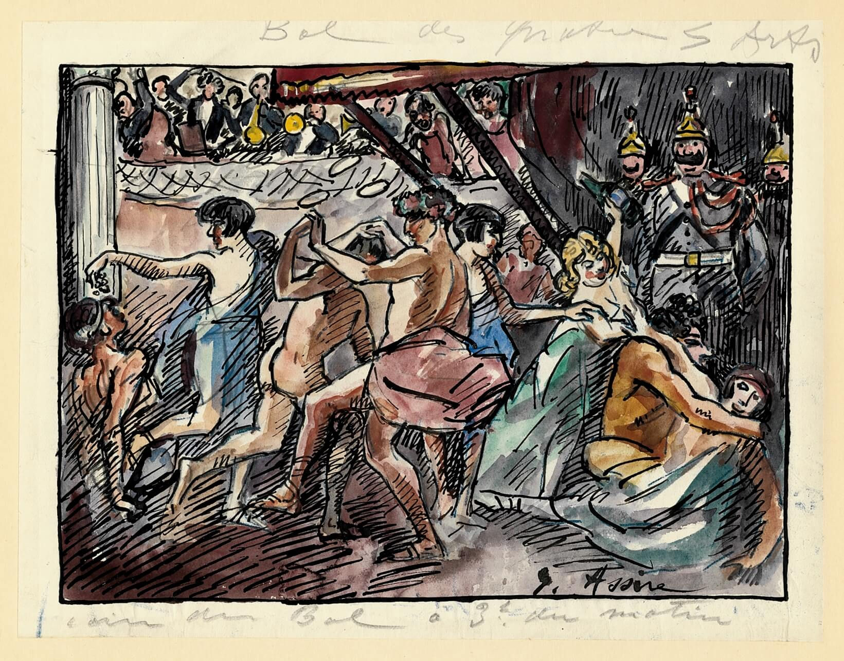 P. Mac-Orlan, Images Secrètes de Paris (1928). 20 eaux-fortes par G. Assire 1/50