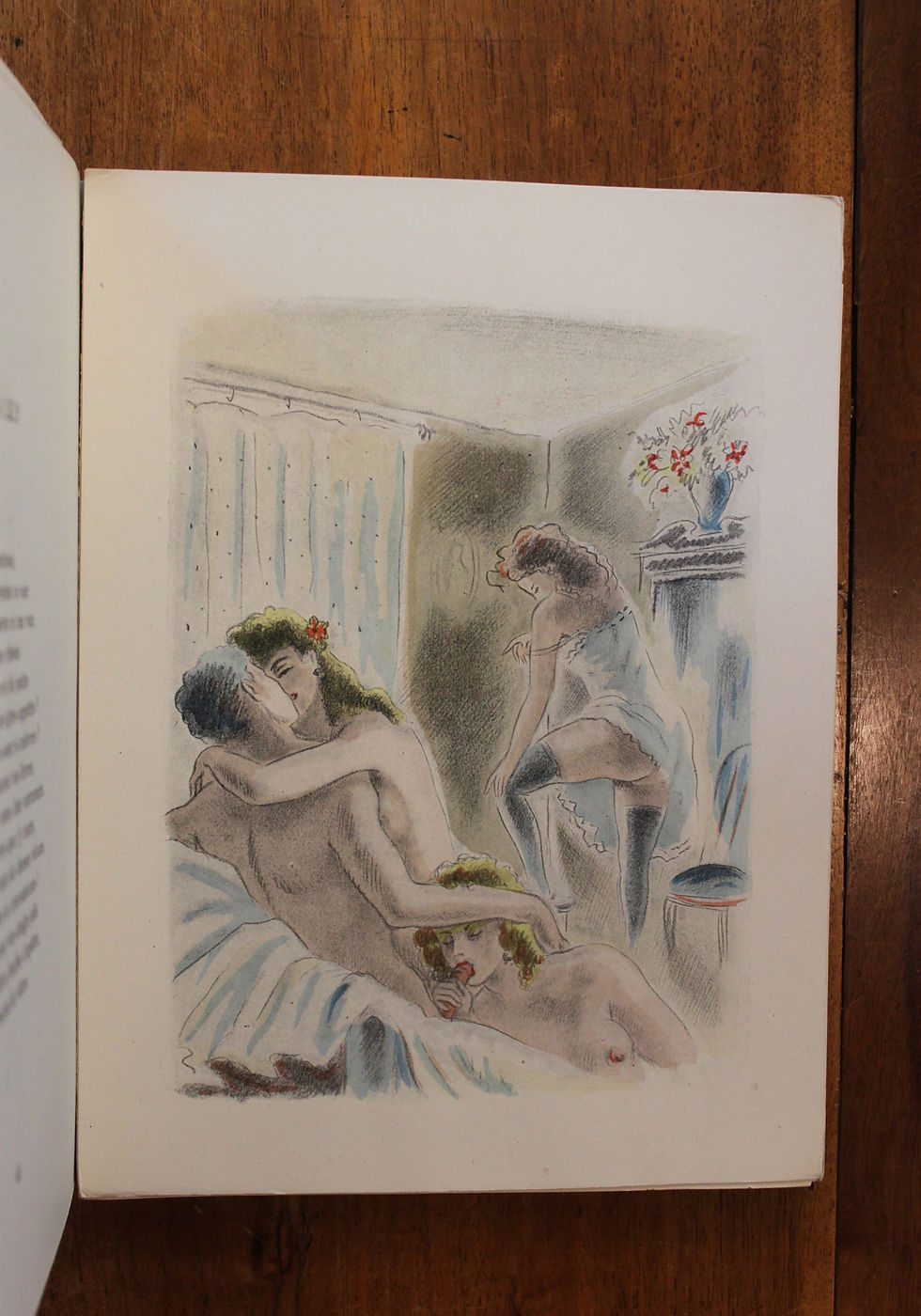 Miniature : Paul Verlaine. Œuvres libres. Amies, Femmes, Hombre (1940). 24 illustrations