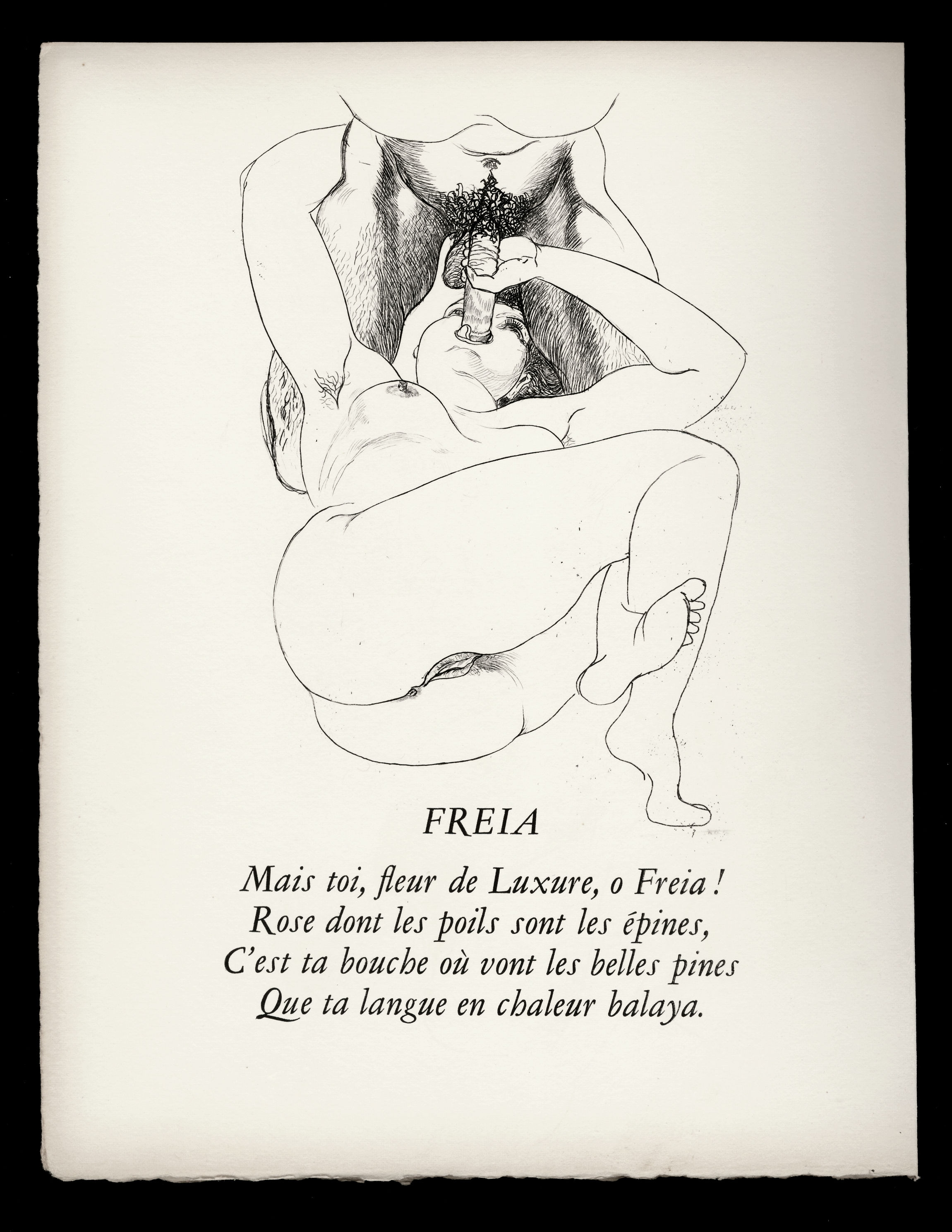 1948 | Le Trophée des Vulves Légendaires par Pierre Louÿs | ill. F. Hertenberger