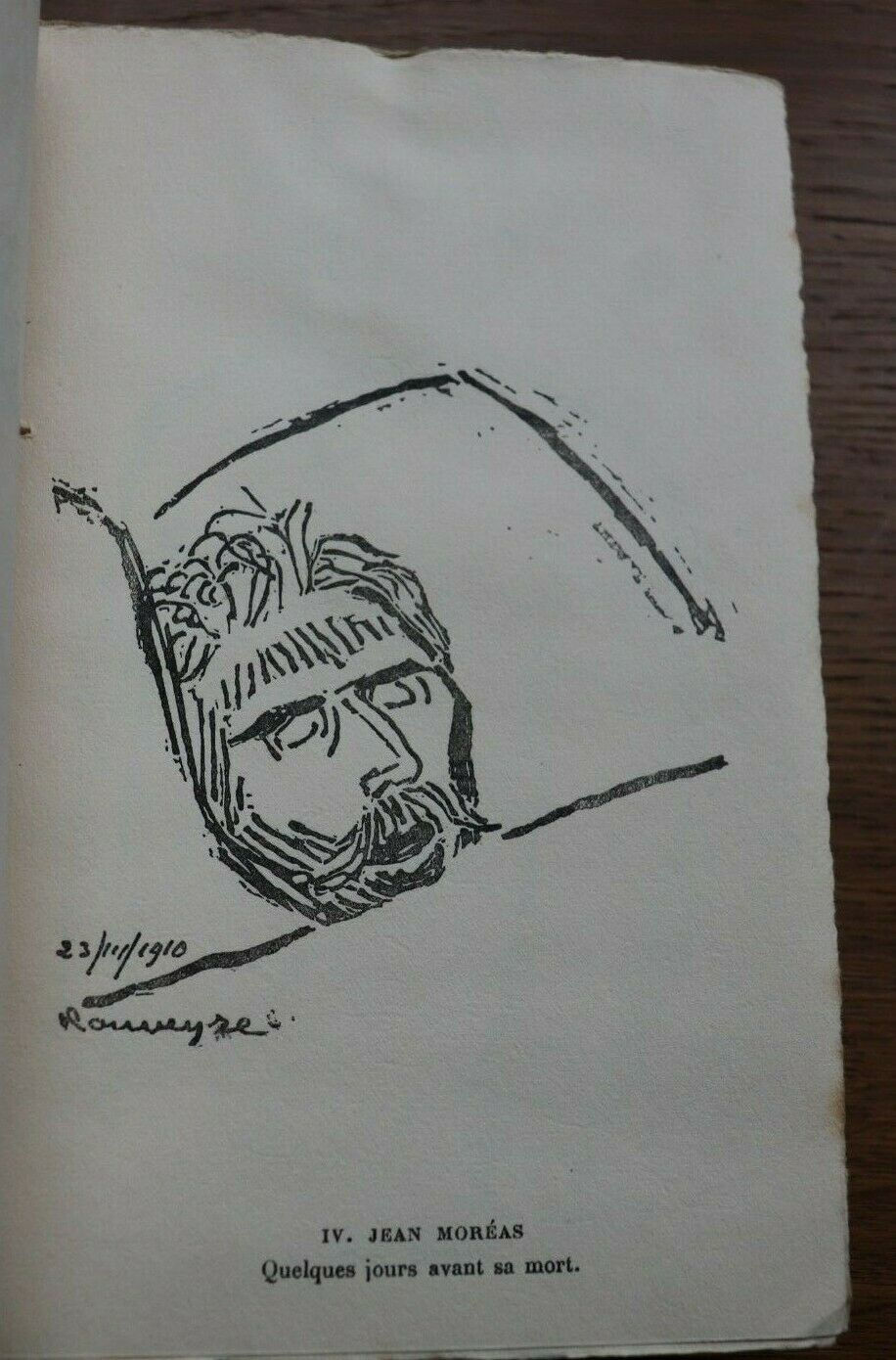 Miniature : 1913 Visages des Contemporains Rouveyre De Gourmont Caricatures