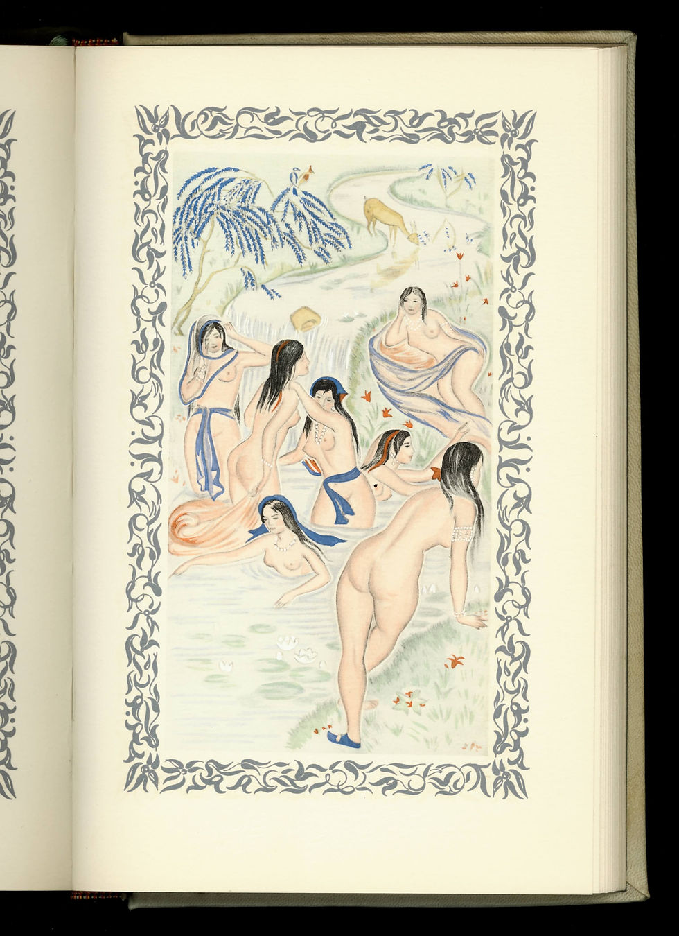 Miniature : Kama Sûtra illustré par Génia Minache (1960). 1/800 ex. vélin d'Arches