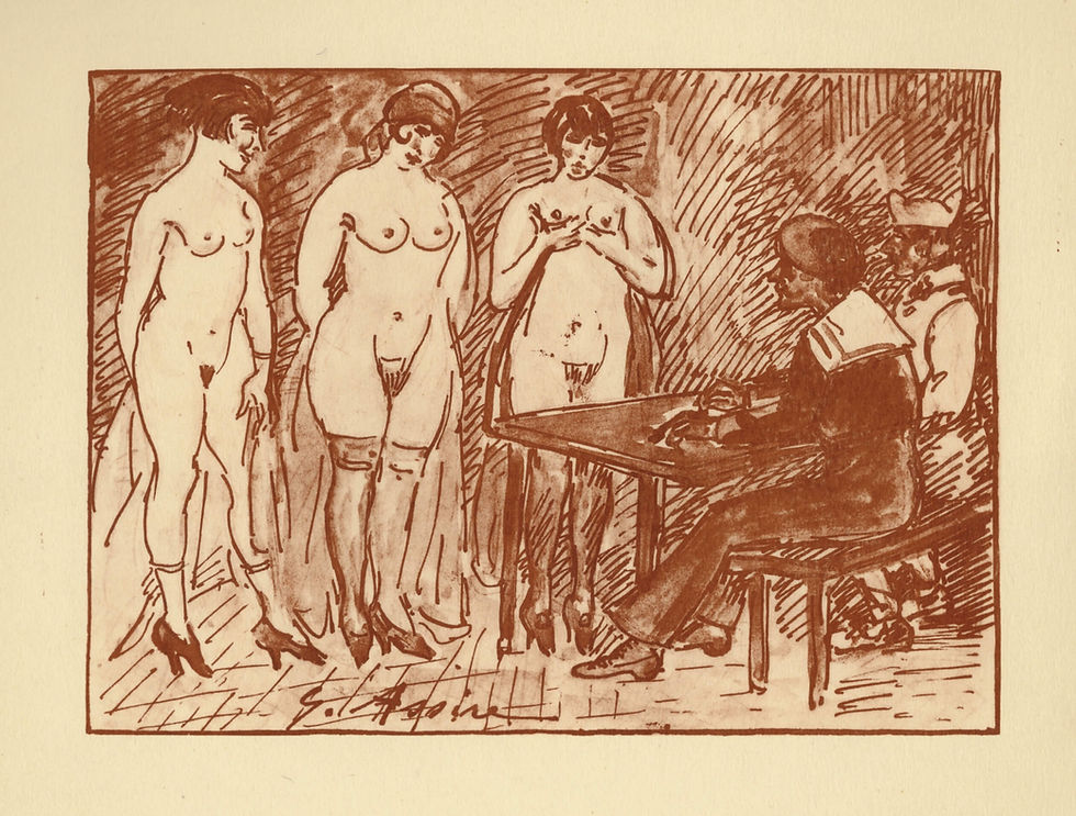 Miniature : P. Mac-Orlan, Images Secrètes de Paris (1928). 20 eaux-fortes par G. Assire 1/50