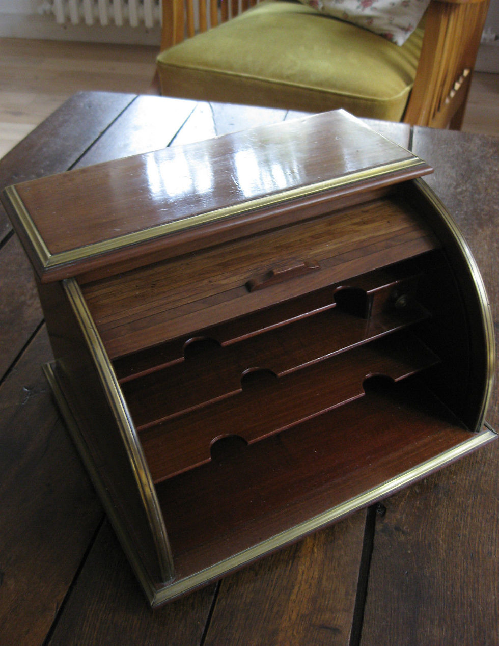 Miniature : Boite à courriers Nécessaire de bureau époque 1900