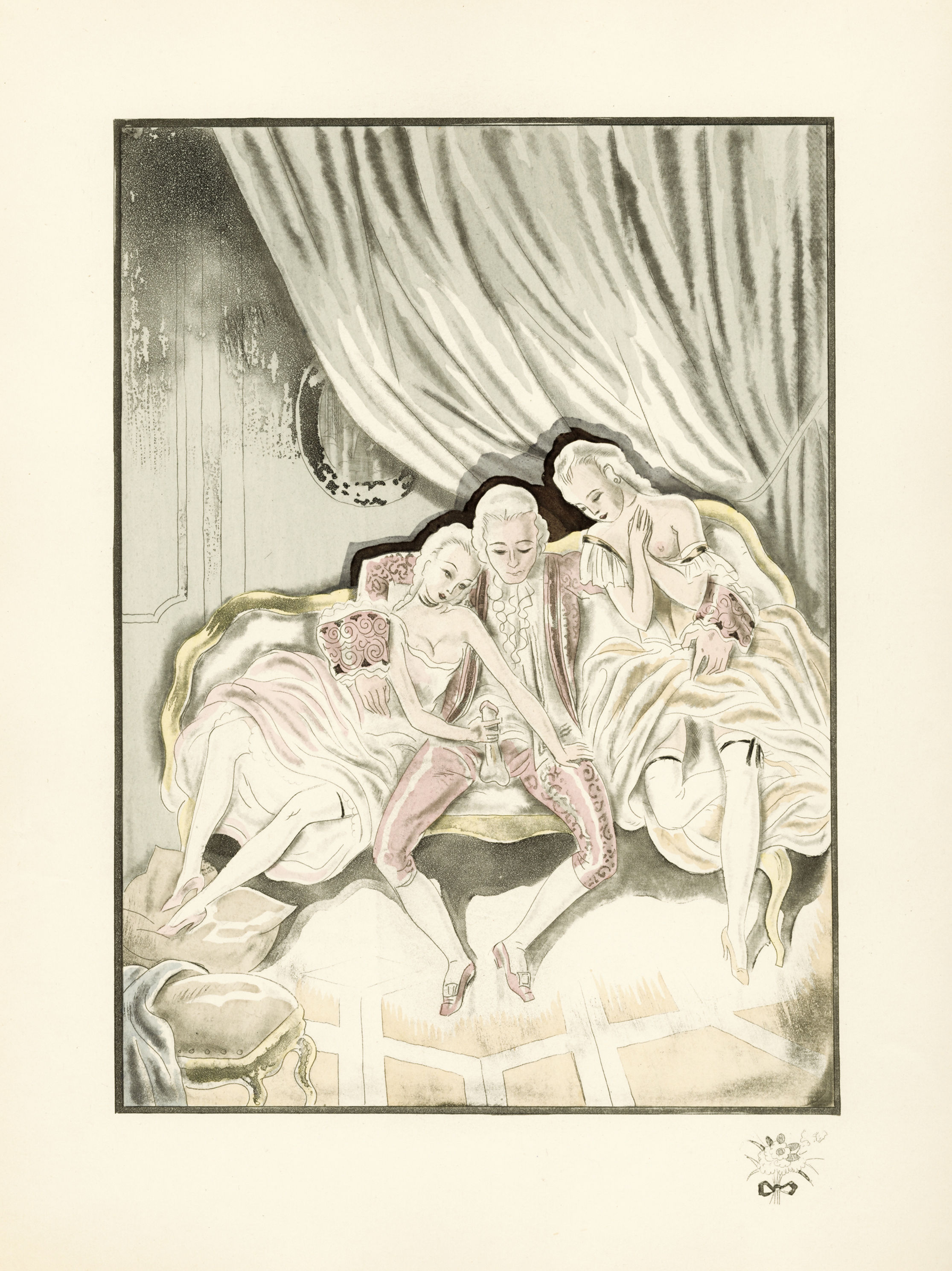 Giacomo Casanova | André Collot | Suite 20 planches érotiques 1/350 ex vélin