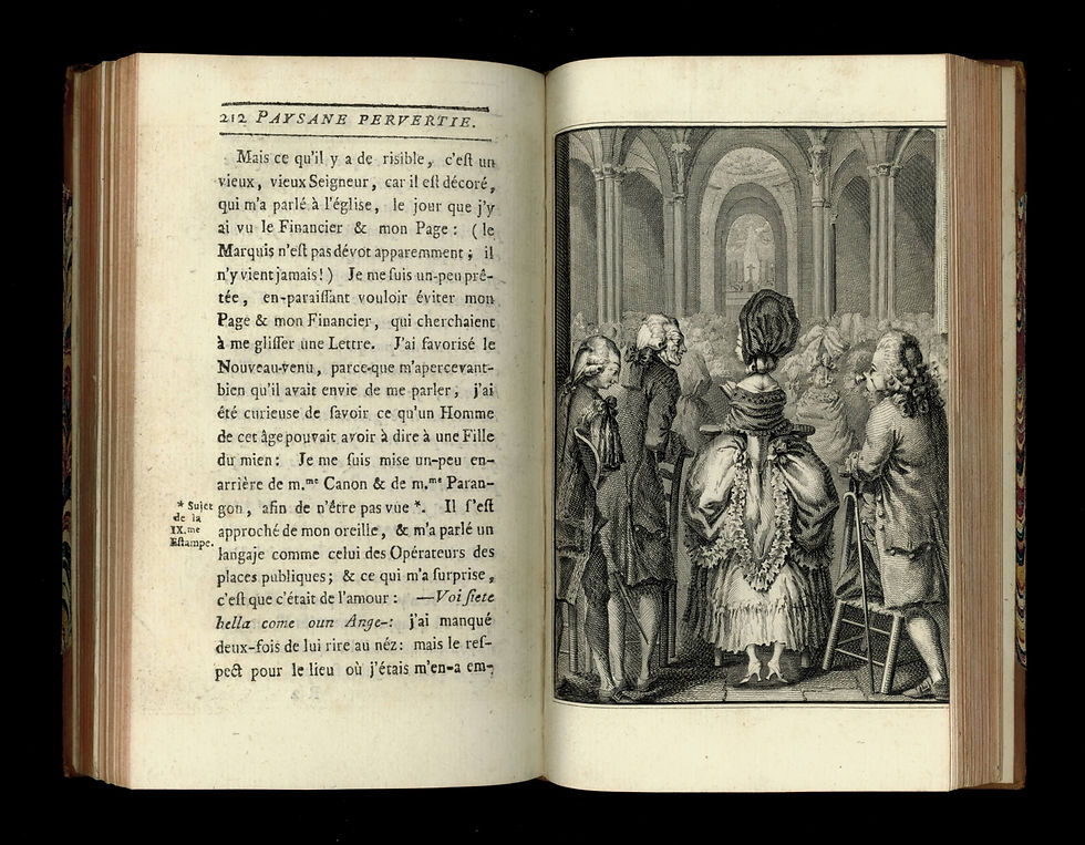 Miniature : La Paysanne pervertie de Rétif de la Bretonne | Restif de la Bretone | Bel ex.