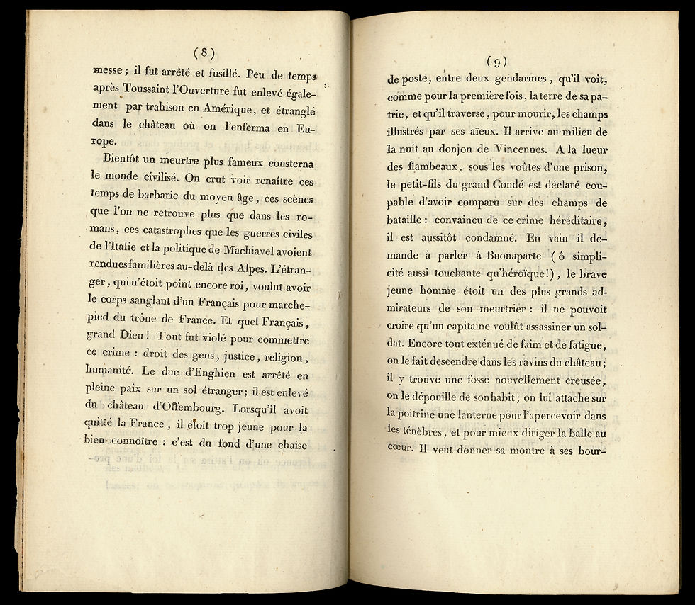 Miniature : 1814 | De Buonaparte et des Bourbons | Chateaubriand | Edition originale