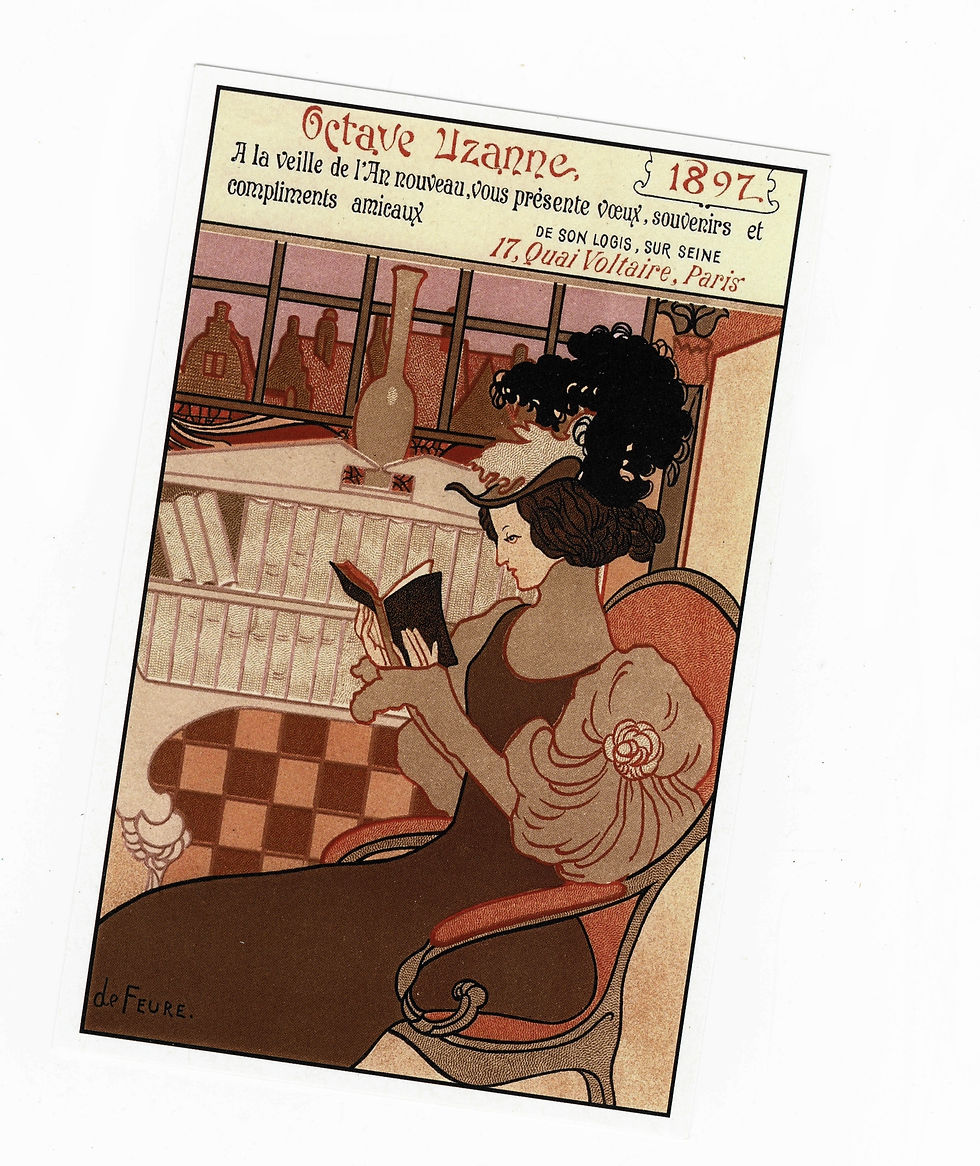 Miniature : 1897 | Georges de Feure | Octave Uzanne | Lithographie originale