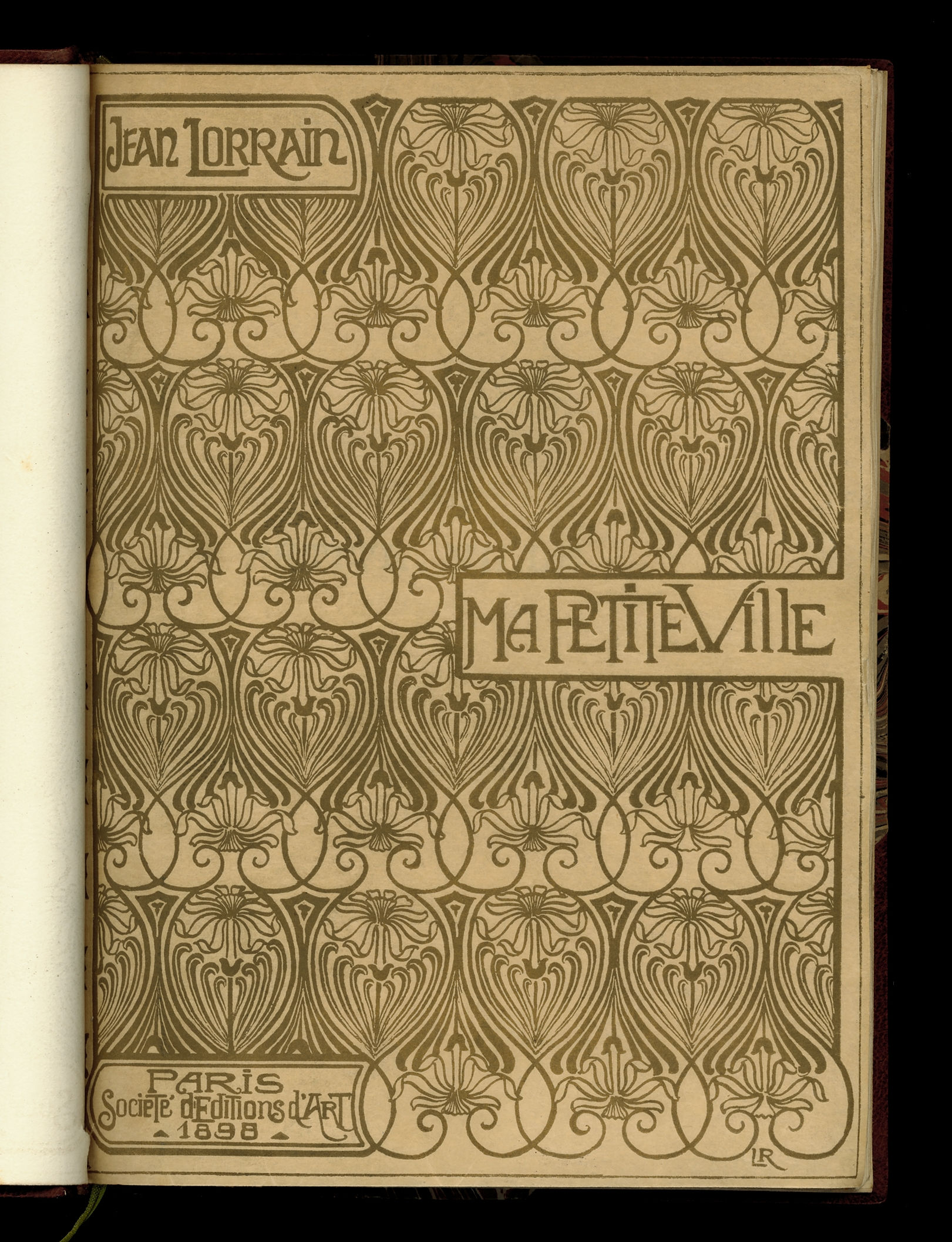 Ma Petite Ville par Jean Lorrain. Illustrations de Manuel Orazi (1898)