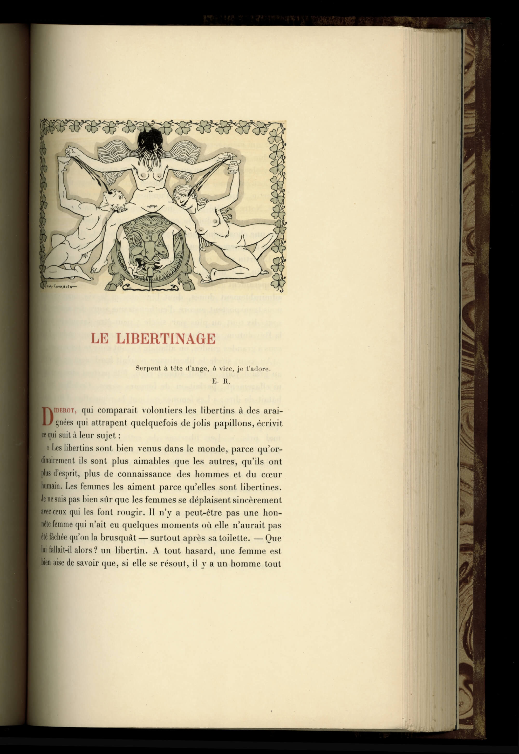 1896 | L'Ecole des Faunes | Contes de la Vingtième année par Octave Uzanne 1/40