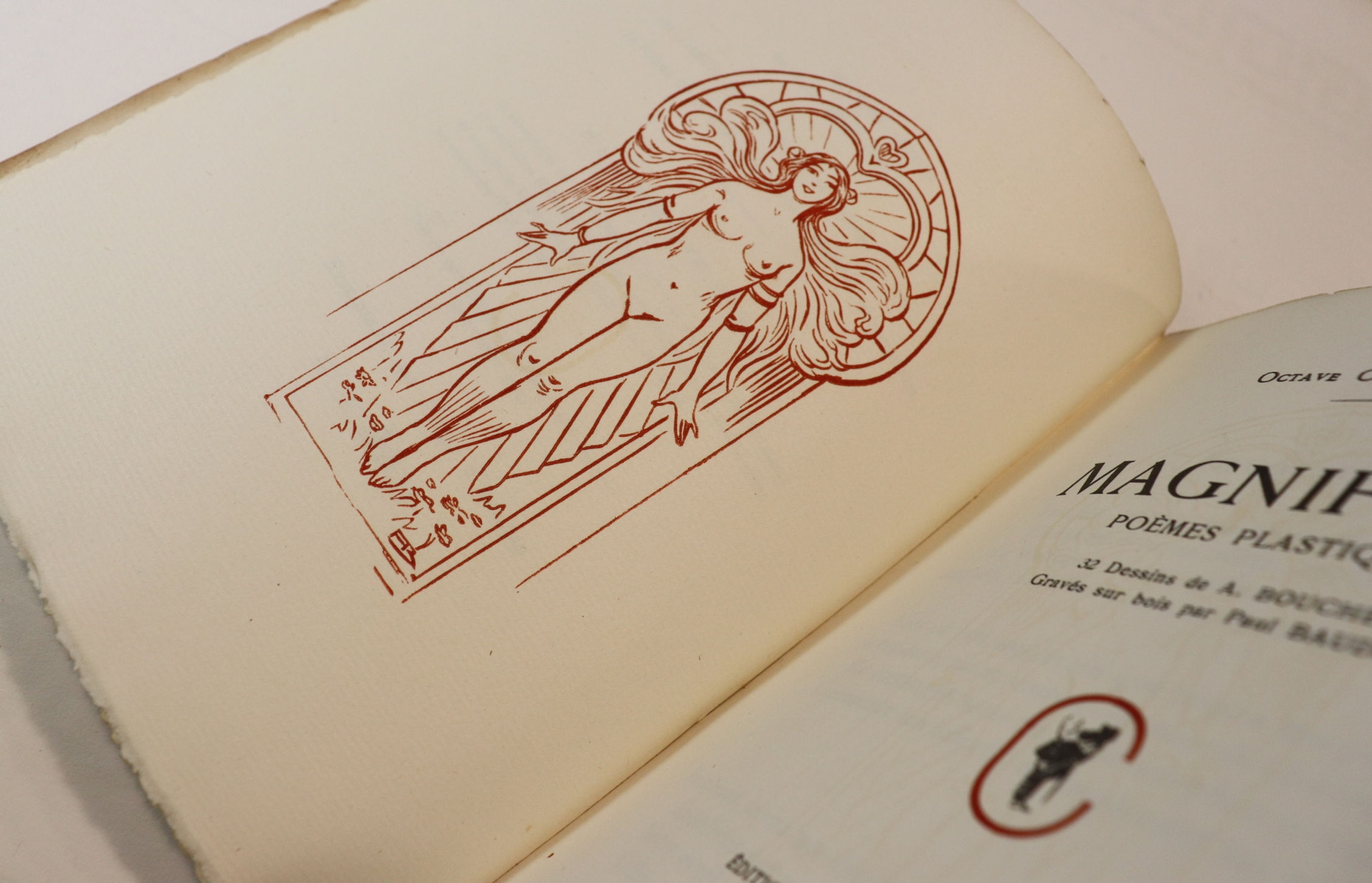 Octave Charpentier. Magnificat. Poèmes plastiques (1921). Bois de Paul Baudier