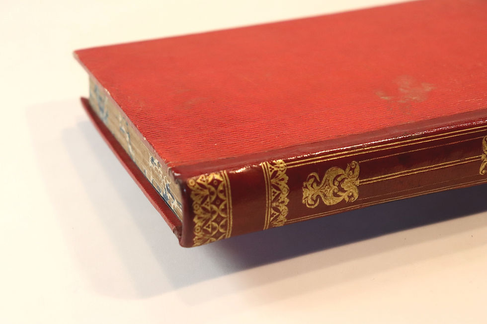 Miniature : Jean-Maris Soubdès. Politique de Napoléon (1833). Reliure signée. Rare.