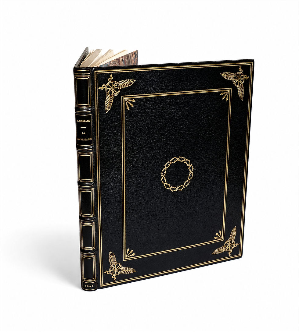 Miniature : 1897 | Edmond Rostand | La Samaritaine | Exemplaire de dédicace | Reliure signée