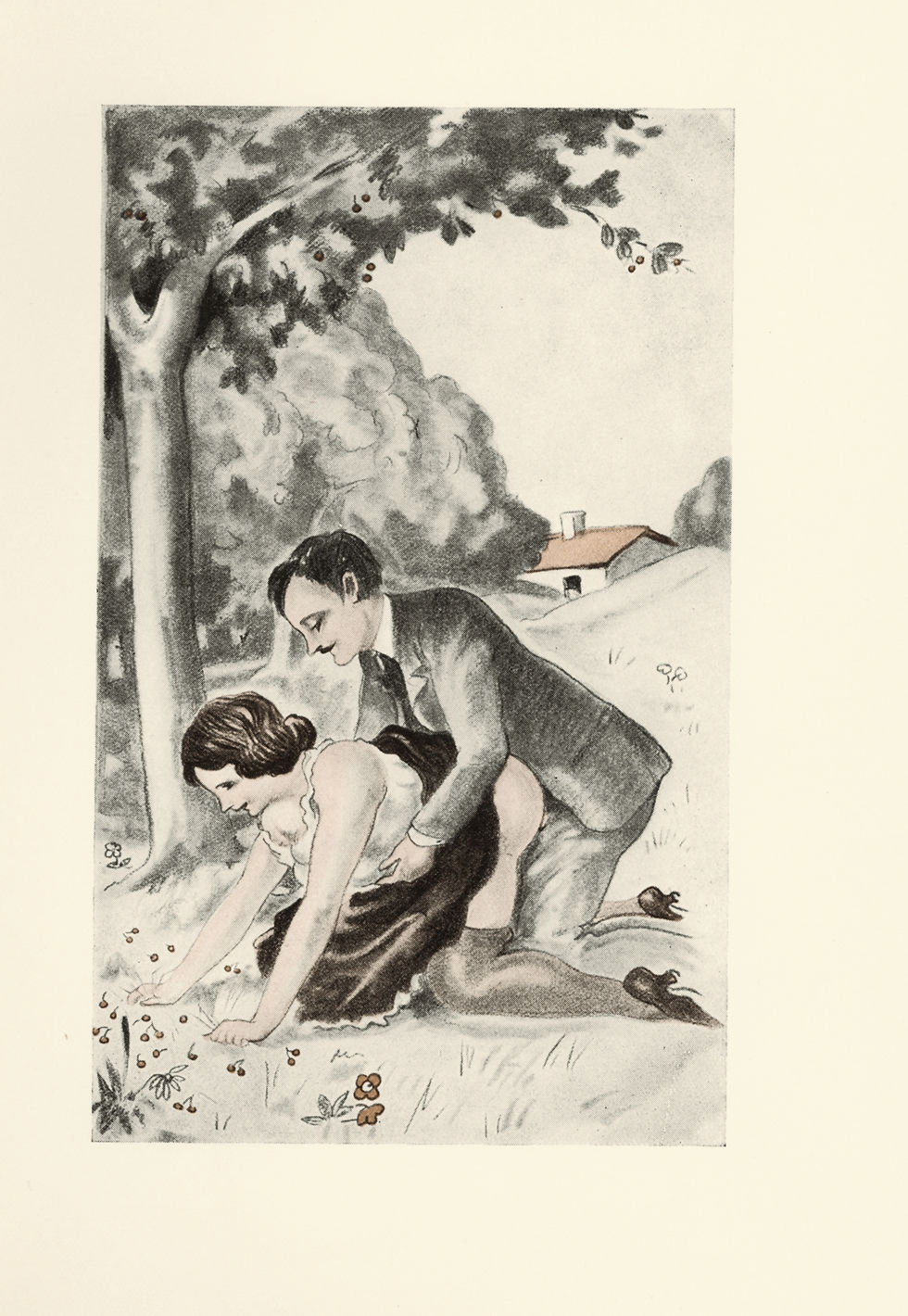 Miniature : Odor di femina. Amours naturalistes. Edmond Dumoulin. M. Duflou. 1/350 ex. Rare.