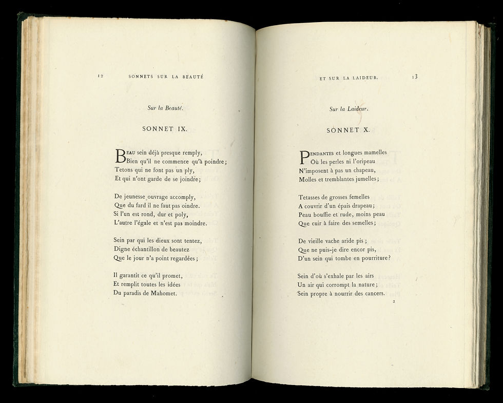 Miniature : Les Poésies de Benserade. Octave Uzanne. 1875. 1/15 ex. Autographe. Unique.
