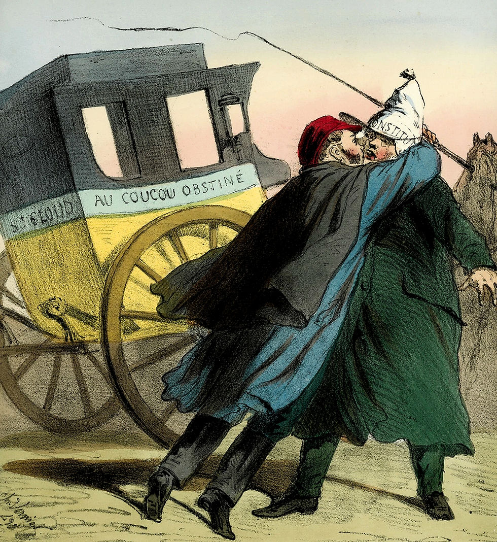 1858 1862 | Charles Vernier Caricature politique lithographie originale