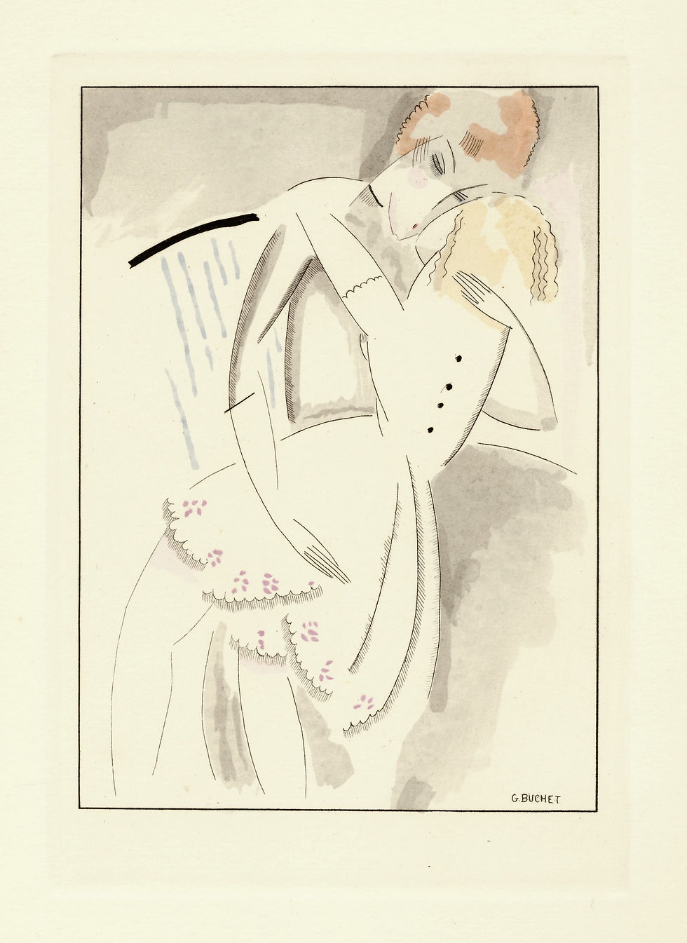 Miniature : Paul Verlaine | Gustave Buchet | Les Amies - Filles | Paris, 1921 | Superbe