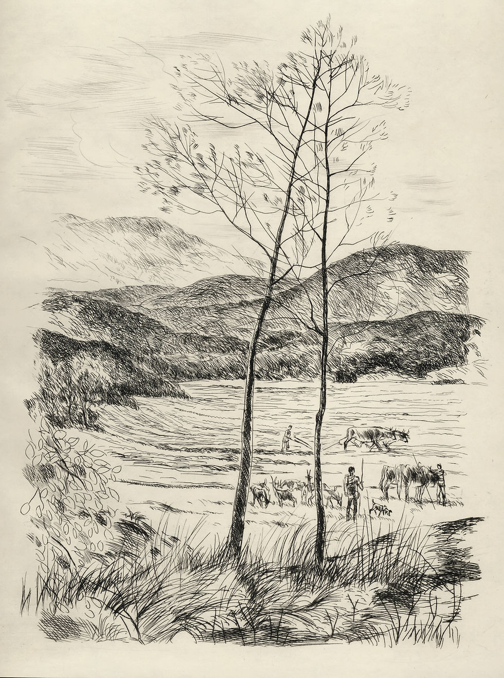 Miniature : 1958-1959 | Virgile | Les Géorgiques et les Bucoliques | Compositions G. Barret