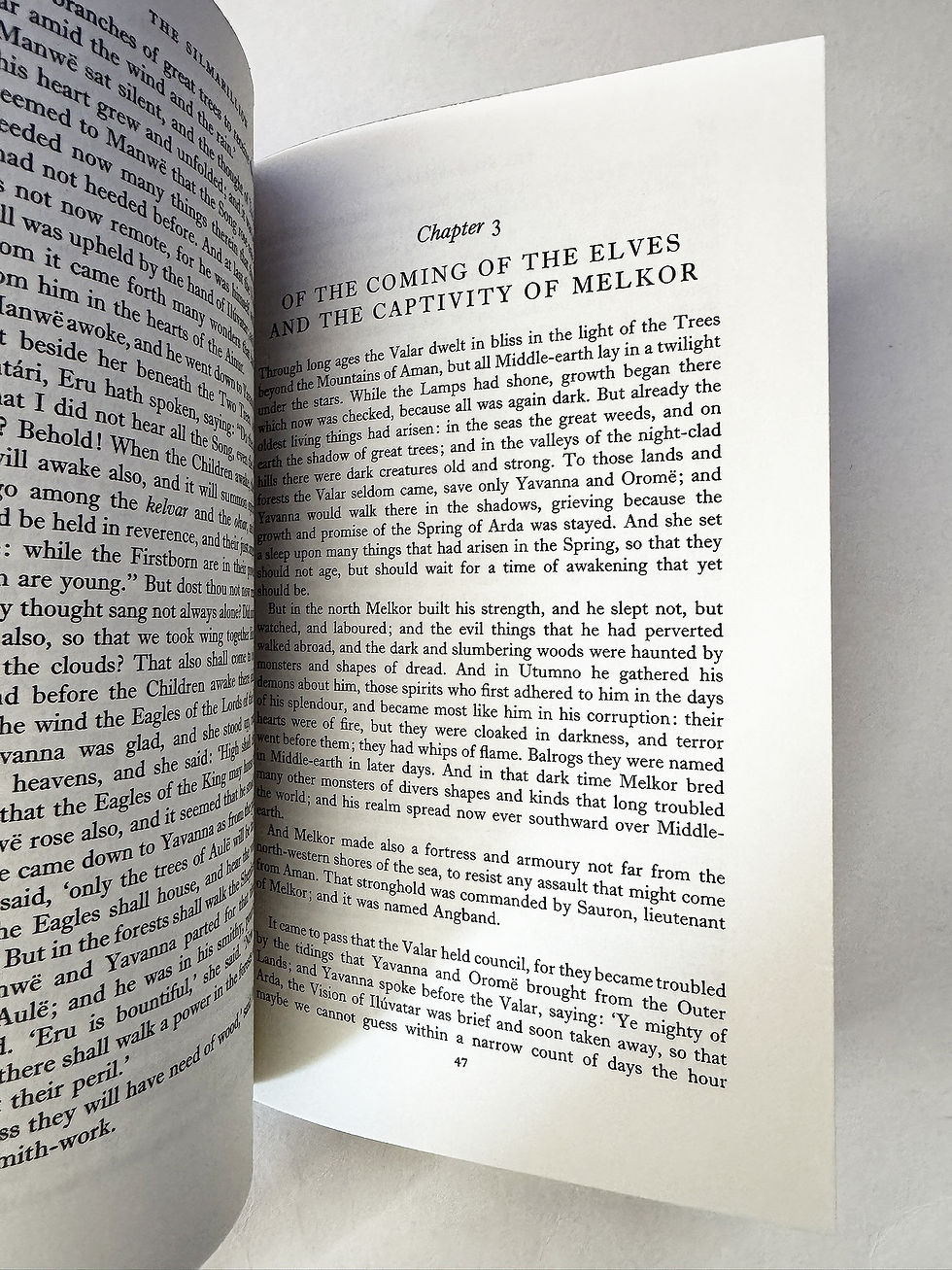 Miniature : J.R.R. TOLKIEN | Christopher TOLKIEN (publisher) THE SILMARILLION (1977). First
