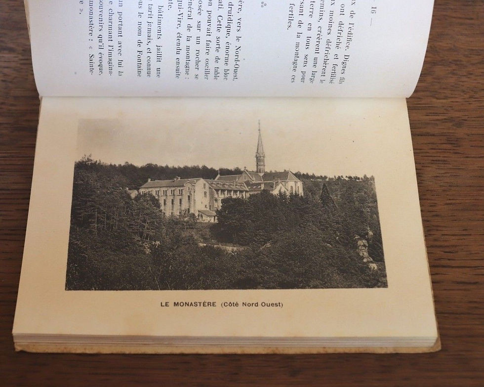 Miniature : 1929 Notre-Dame De La Pierre-Qui-Vire Morvan histoire Abbaye