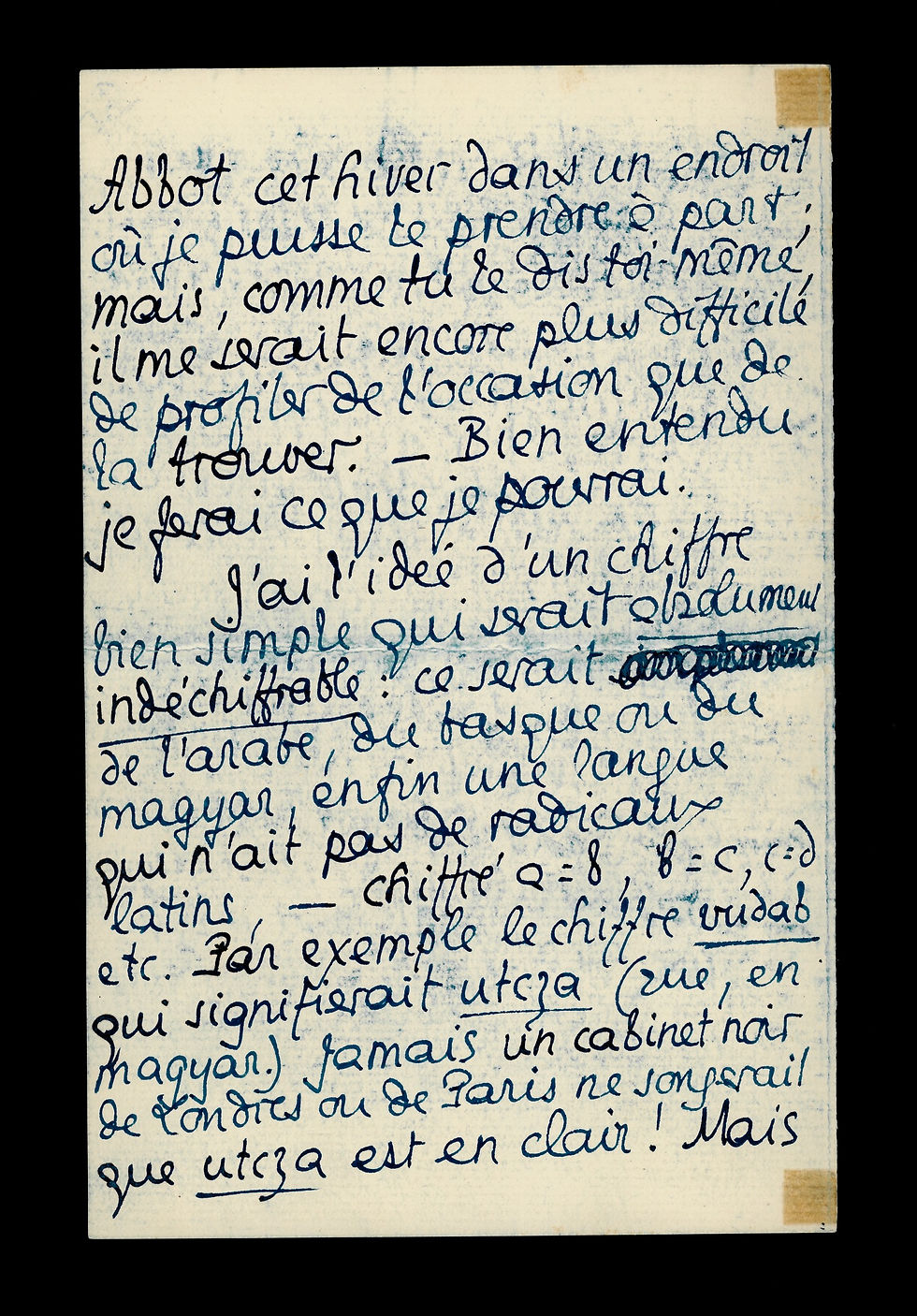 Miniature : Pierre Louÿs | Lettre autographe adressée à son frère Georges Louis (octobre 96)