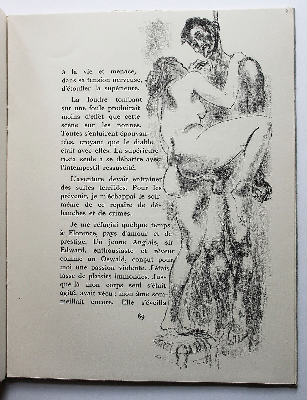 Miniature : Gamiani d'Alfred de Musset illustré par Berthommé Saint-André, avec suites