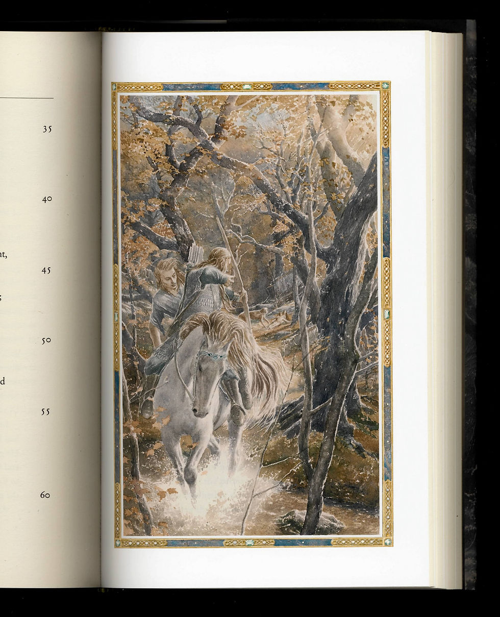 Miniature : J.R.R. TOLKIEN Edited by Christopher Tolkien BEREN AND LUTHIEN 2017 First Signed