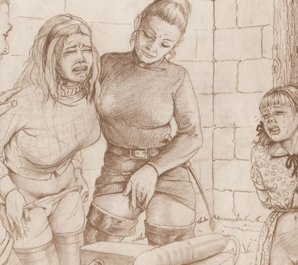 Joseph Farrel. BDSM. Bondage Domination Sado-Masochisme. Planche d'album de 1977