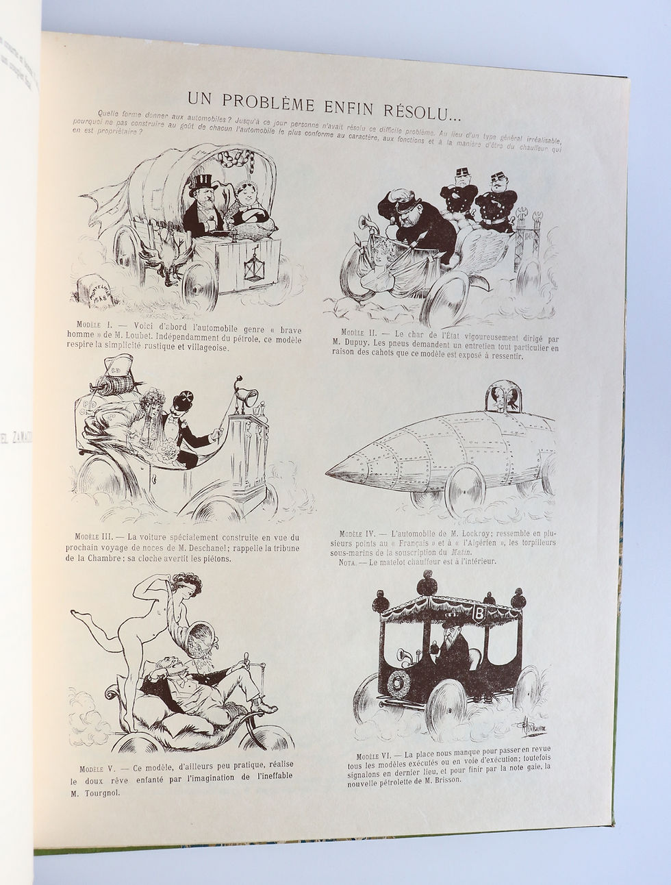 Miniature : Albert Guillaume. Album de 30 planches. R'vue d'fin d'année (1899). 1/20 Japon