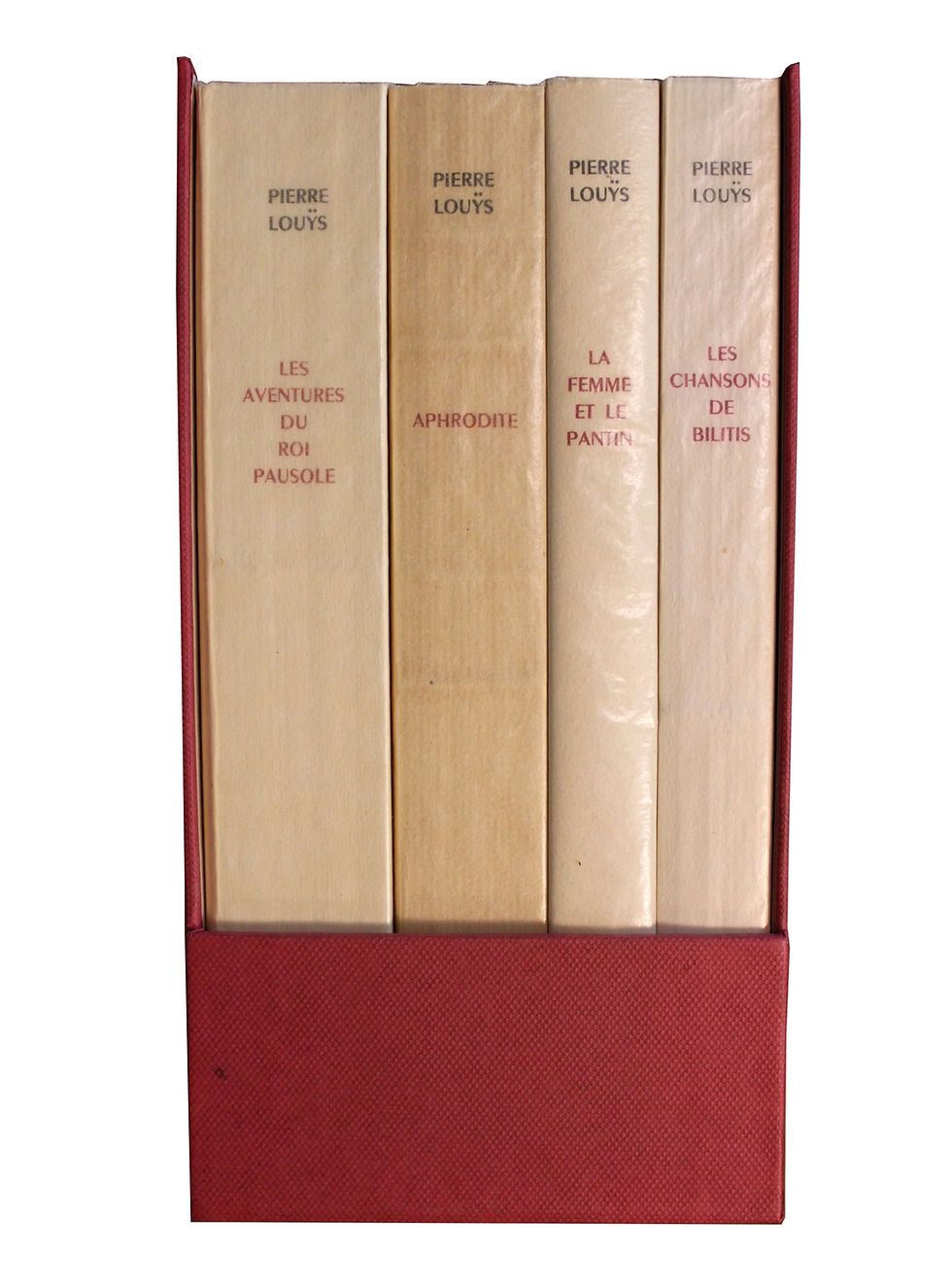 Miniature : Pierre Louÿs. Aphrodite. Roi Pausole. Chansons de Bilitis. Etc 1/90 ex.