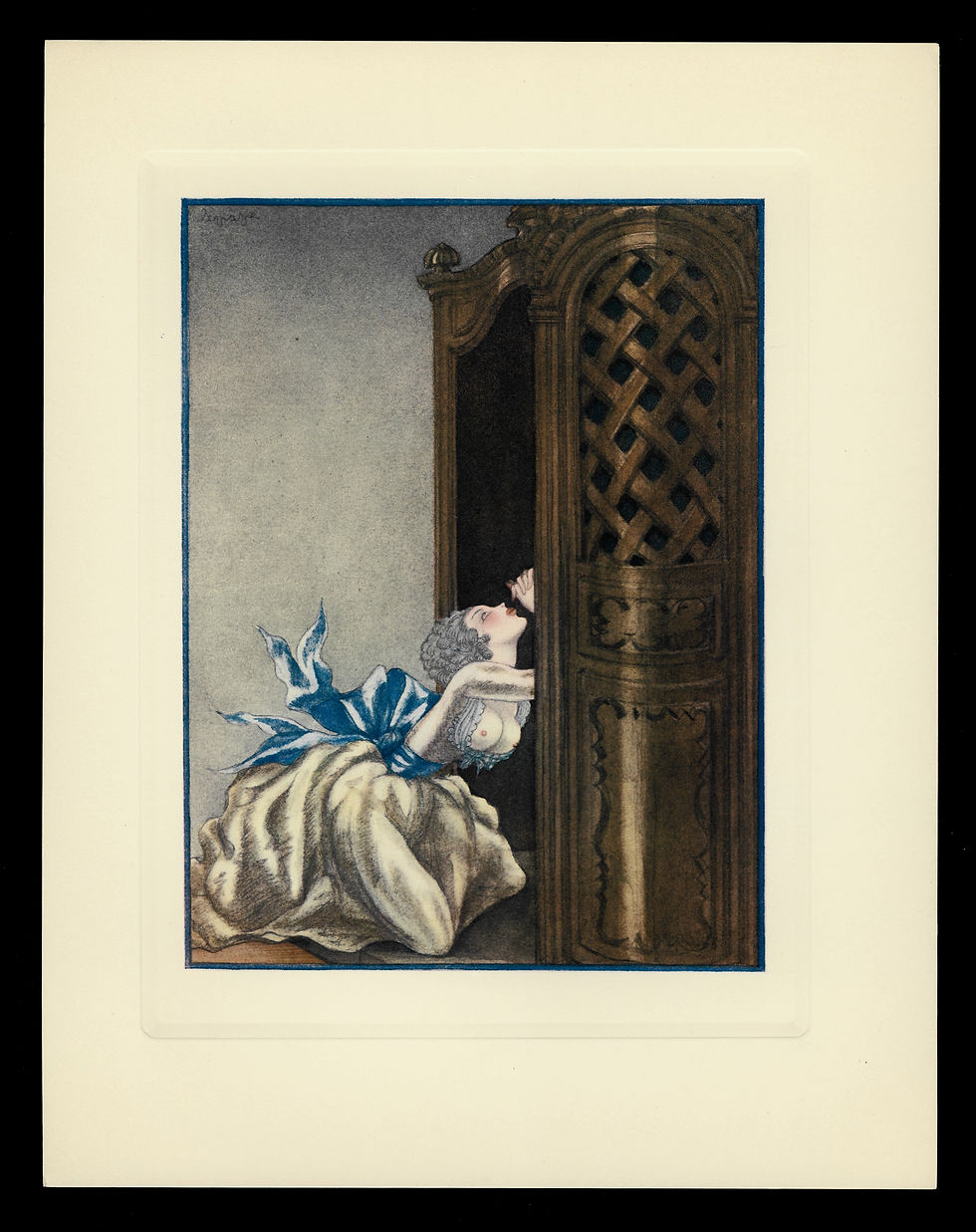 Miniature : Georges Lepape | Oeuvres d'Alfred de Musset (1937-1938) | 1/69 ex. Japon