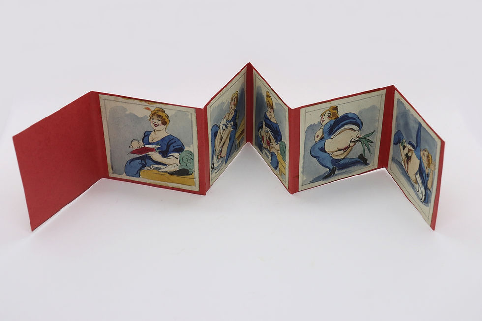 Miniature : 1910-1920 | Dessins originaux érotique | Légumes du marché | curiosa unica