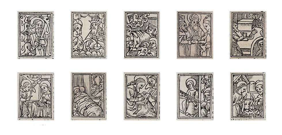Miniature : 1522 | Vita Jesu Christi | Par Ludolf de Saxe | Lyon Guillaume Huyon | Giunta