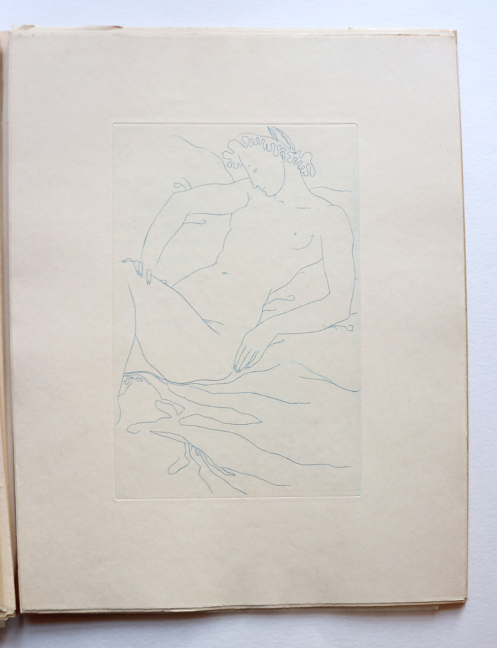 Miniature : Sappho. Espérance (Sylvain Sauvage). Poésies. 1944. Imprimerie nationale.