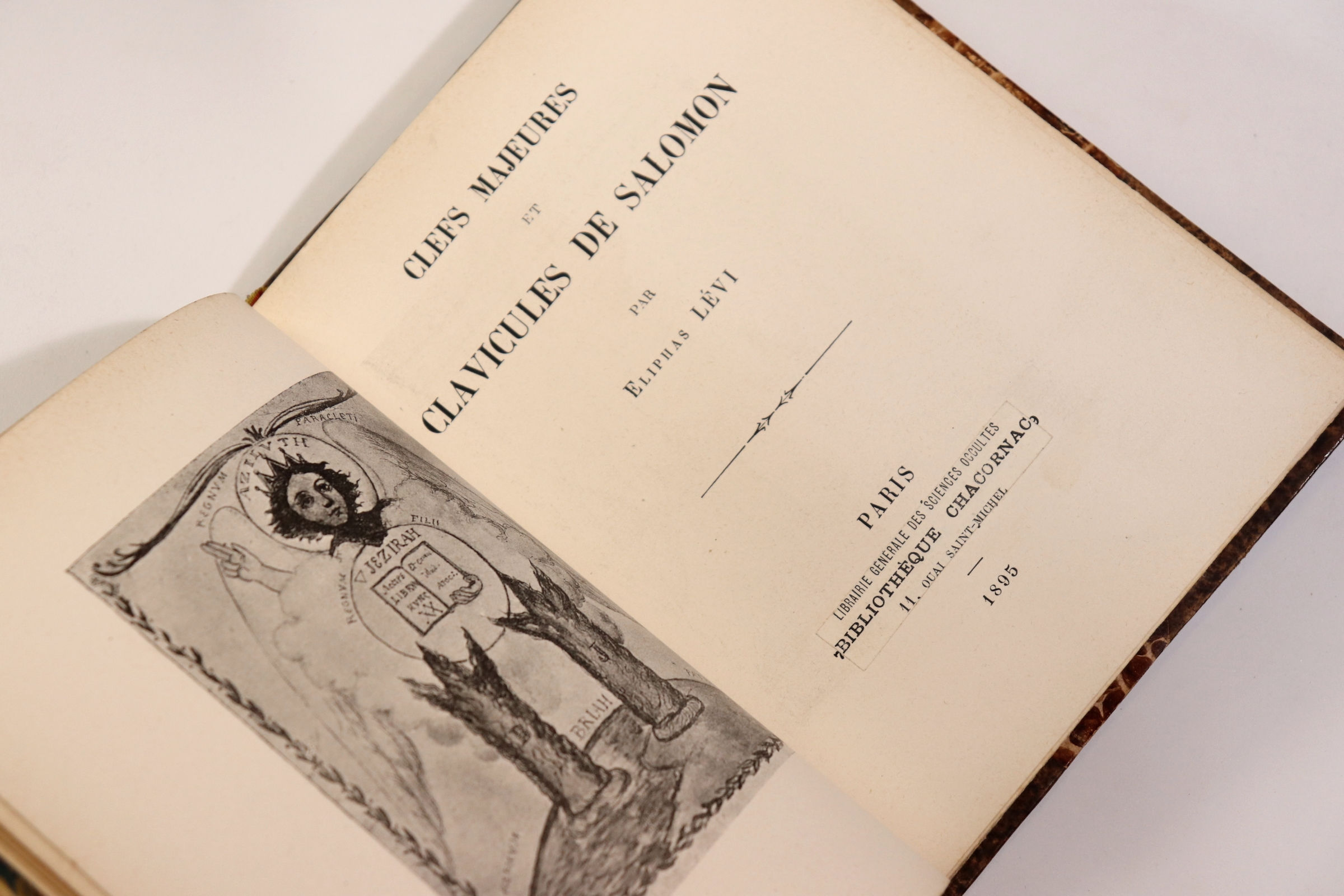 Eliphas Lévi (Abbé Constant). Clefs Majeures et Clavicules de Salomon (1895). EO
