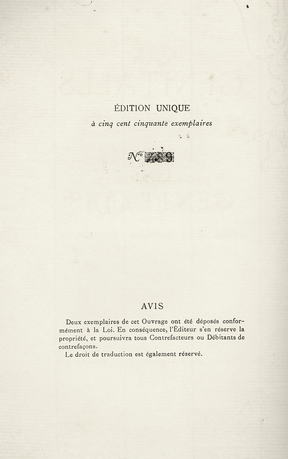 Miniature : Les lois génitales du Docteur Jacobus X (1906). Edition Carrington. 550 ex.