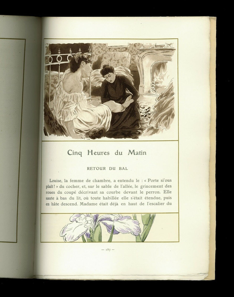 Miniature : Pierre Vidal. Les Heures de la Femme (Paris). Ed. Boudet, 1903. 1/250 ex. broché
