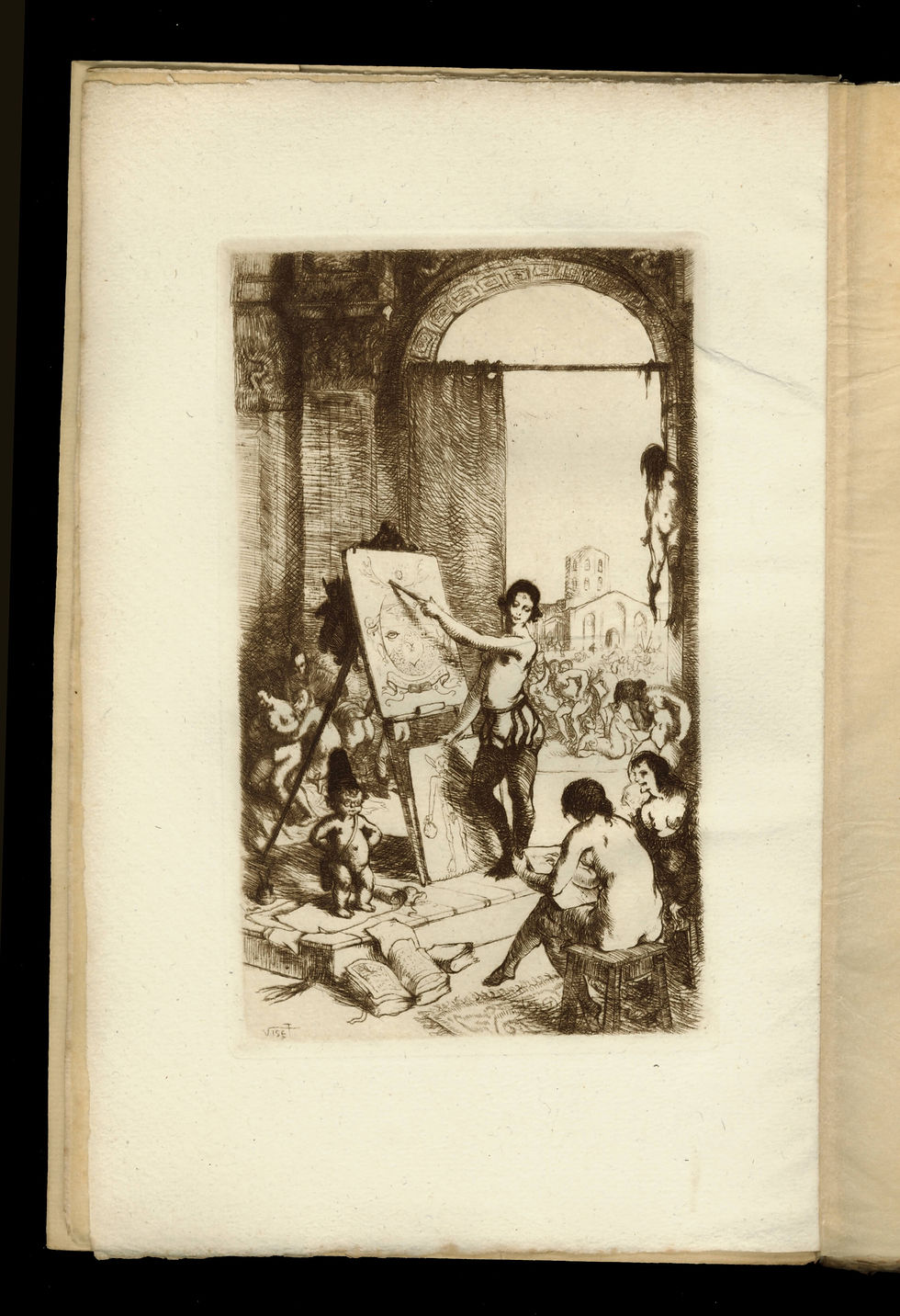Miniature : Pietro ARETINO | L'Arétin | Les Dialogues | Jean Fort, 1927 | M. Van Maele 1/60